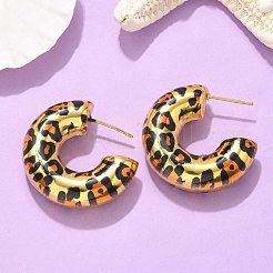 Brass Stud Earrings&nbsp;EJEW-Q015-12B-G