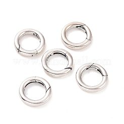 925 Sterling Silver Spring Gate Rings&nbsp;STER-D036-10AS-02
