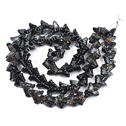 Electroplate Glass Beads Strand&nbsp;EGLA-S188-25-C01
