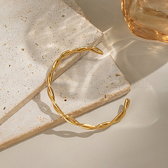 Minimalist 304 Stainless Steel Cuff Bangles&nbsp;DA4447
