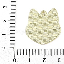 合金エナメルチャーム  犬チャーム  ゴールドカラー  オレンジ  25x24x1.5mm  穴：1.8mm&nbsp;ENAM-I066-01G-09