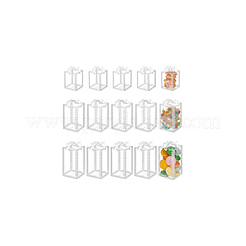 36Pcs 3 Styles Transparent PVC Box&nbsp;CON-BC0007-45