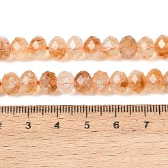 Heated Natural Citrine Beads Strands&nbsp;G-C259-A19-5x8mm