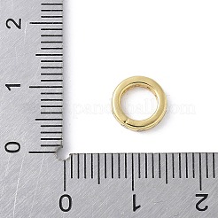Brass Micro Pave Cubic Zirconia European Beads&nbsp;KK-K399-14G-01
