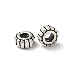 925 Sterling Silver Corrugated Beads&nbsp;STER-P053-09A-AS