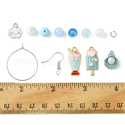 Acrylic Bead DIY Earring Making Kits&nbsp;DIY-FS0006-67B