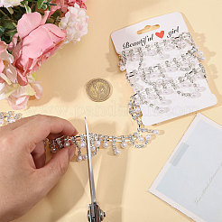 Round Crystal Glass Rhinestone Cup Chains&nbsp;DIY-GL0005-74