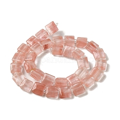 Cherry Quartz Glass Beads Strands&nbsp;G-L596-A17-01