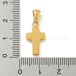 Ion Plating(IP) 304 Stainless Steel Cubic Zirconia Pendants&nbsp;STAS-C102-04F-G