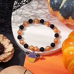 Alloy Enamel Charm Bracelets&nbsp;BJEW-JB10851-02