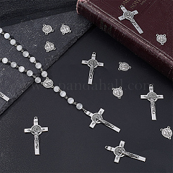 20Pcs 2 Styles Alloy Tibetan Style Pendants & Chandelier Component Links Kits&nbsp;FIND-SC0022-95