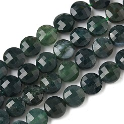Natural Moss Agate Beads Strands&nbsp;G-C179-A53-03