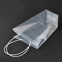 Valentine's Day Trapezoid PP Plastic Gift Bags&nbsp;ABAG-L015-01C