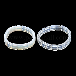 Opalite Faceted Beaded Stretch Bracelets for Women&nbsp;BJEW-K251-08L