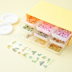 DIY Lampwork Beaded Bracelet Making Kit&nbsp;DIY-FZC0001-01D