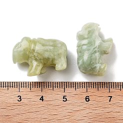 Natural New Jade Carved Figurines&nbsp;DJEW-L023-F10