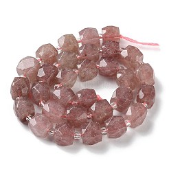 Synthetic Strawberry Quartz Beads Strands&nbsp;G-B065-A08