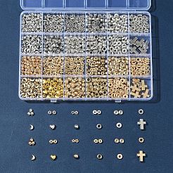 24 Styles CCB Plastic Spacer Beads Set&nbsp;DIY-FS0007-15
