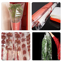30Pcs Rectangle PE Plastic Film Storage Bags&nbsp;ABAG-PH0001-56