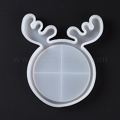 DIY Christmas Antler Display Tray Silhouette Silicone Molds&nbsp;DIY-G058-D01