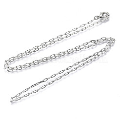 Brass Paperclip Chains&nbsp;MAK-S072-09A-P