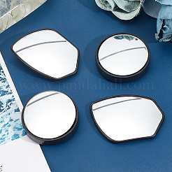 2 Sets 2 Style Glass Rearview Mirror&nbsp;AJEW-CA0001-75