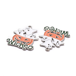 Halloween Alloy Enamel Pendant&nbsp;ENAM-B047-07P