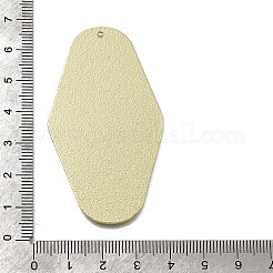 12星座合金エナメルビッグペンダント  ゴールドカラー  双子座  63x35x1mm  穴：1.6mm&nbsp;ENAM-D305-06G-G