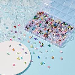 福袋  ランダム アクリル ビーズ セット/DIY アクリル ジュエリー メイキング キット  ミックスカラー  10~105mm&nbsp;DIY-LUCKYBAY-85