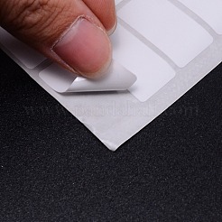 Rectangle Blank Paper Self-Adhesive Present Stickers&nbsp;DIY-WH0258-19B