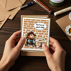 PVC Clear Stamps&nbsp;DIY-WH0800-028