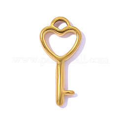 304 Stainless Steel Pendants&nbsp;STAS-OY019-02G