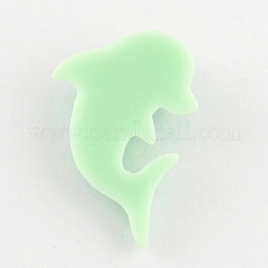 Scrapbook Embellishments Flatback Cute Dolphin Plastic Resin Cabochons&nbsp;CRES-Q130-M