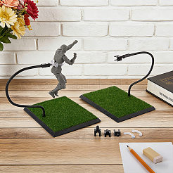 Adjustable Plastic Action Figure Display Holder&nbsp;ODIS-WH0030-317A