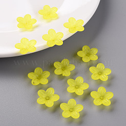 Frosted Acrylic Bead Caps&nbsp;MACR-S371-08A-717
