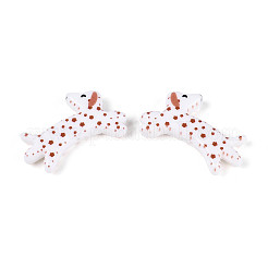 Printed Opaque Resin Beads&nbsp;RESI-N043-04C