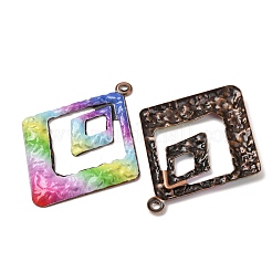 Rainbow Color Printed Iron Pendants&nbsp;RN-CBA3547-03B