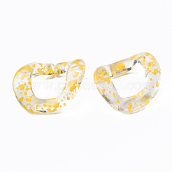 Transparent Acrylic Linking Rings&nbsp;OACR-N009-015A-B01