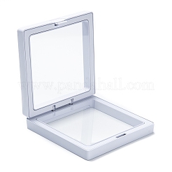 Square Transparent PE Thin Film Suspension Jewelry Display Box&nbsp;CON-D009-01A-05