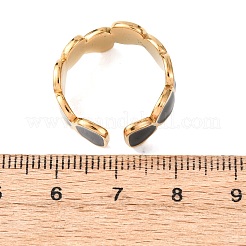 304 Stainless Steel Cuff Open Rings&nbsp;RJEW-H266-03A-G