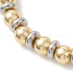 Brass Round Beaded Bracelats for Women&nbsp;BJEW-JB12798-01