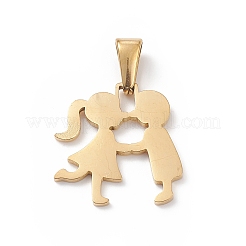 PVD Vacuum Plating 304 Stainless Steel Pendants&nbsp;STAS-G284-15G