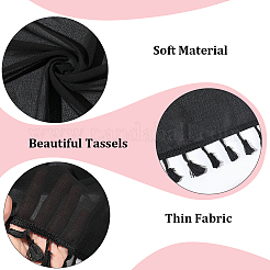 Polycotton Chiffon Skirt Accessories&nbsp;AJEW-WH20077-044B