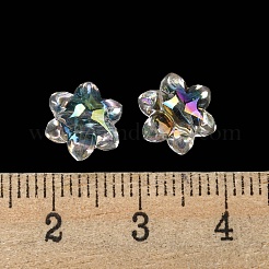 AB Color Plated Acrylic Beads&nbsp;OACR-G034-04C