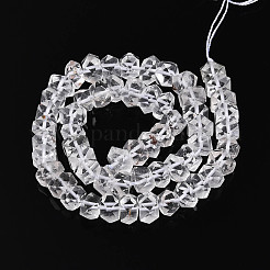 Natural Quartz Crystal Beads Strands&nbsp;G-N347-09A-01
