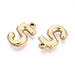 イオンプレーティング（IP）304ステンレスペンダント  数5  18KGP本金メッキ  17x10x3mm  穴：1.4mm&nbsp;STAS-N109-261F-G