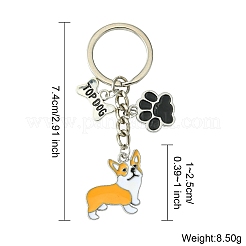 Alloy Enamel Keychain&nbsp;KEYC-YW00067