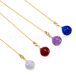 Glass Teardrop Shape Ceiling Fan Pull Chain Extenders&nbsp;DIY-TA0014-30