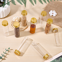 20Pcs Clear Glass Bottles Bead Containers&nbsp;CON-AR0001-16D