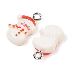 Christmas Theme Opaque Resin Pendants&nbsp;LS-RESI-S08-02K